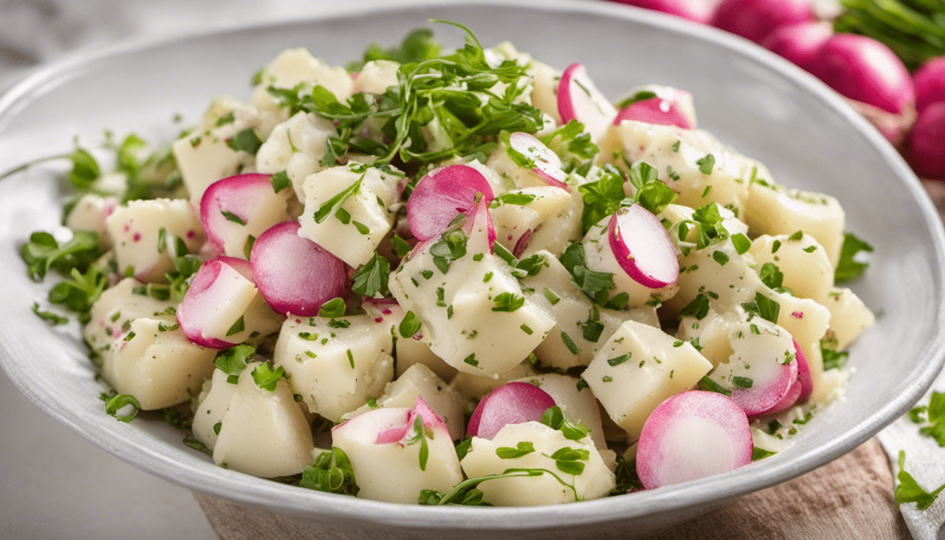 Potato Salad with Radishes and Chives