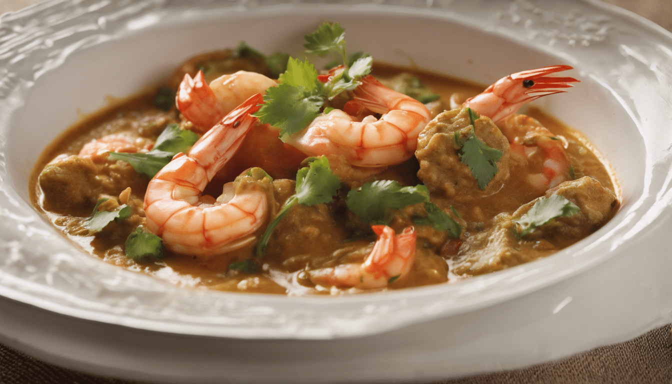 Prawn and Keluak Curry