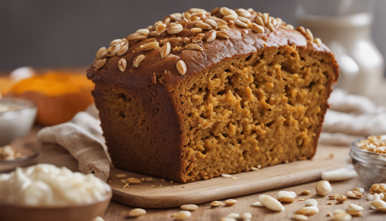 Pumpkin Bread with Grains of Paradise