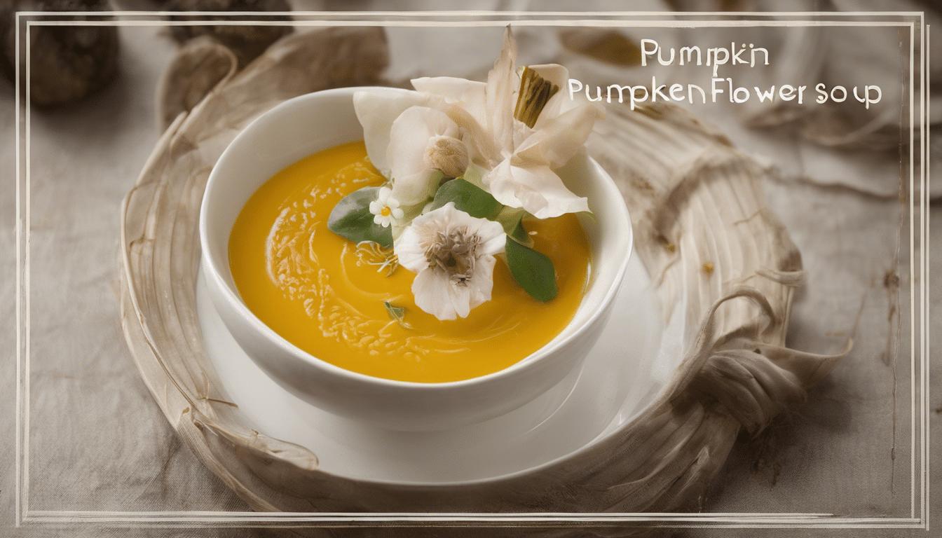 Pumpkin Flower Soup