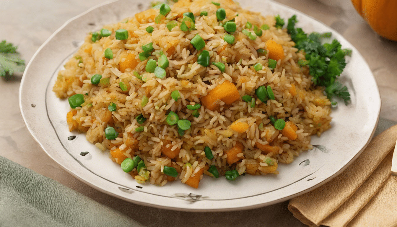 Pumpkin Fried Rice