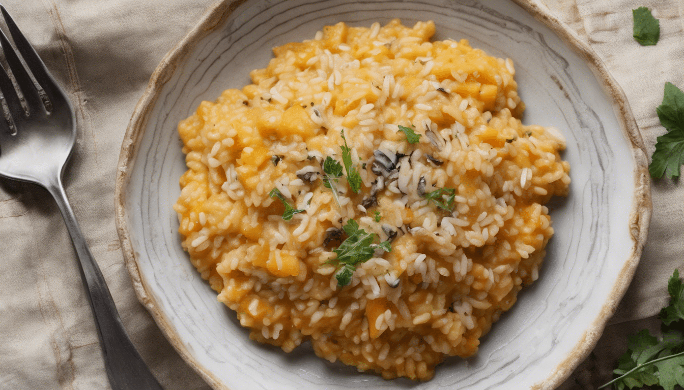 Pumpkin Risotto