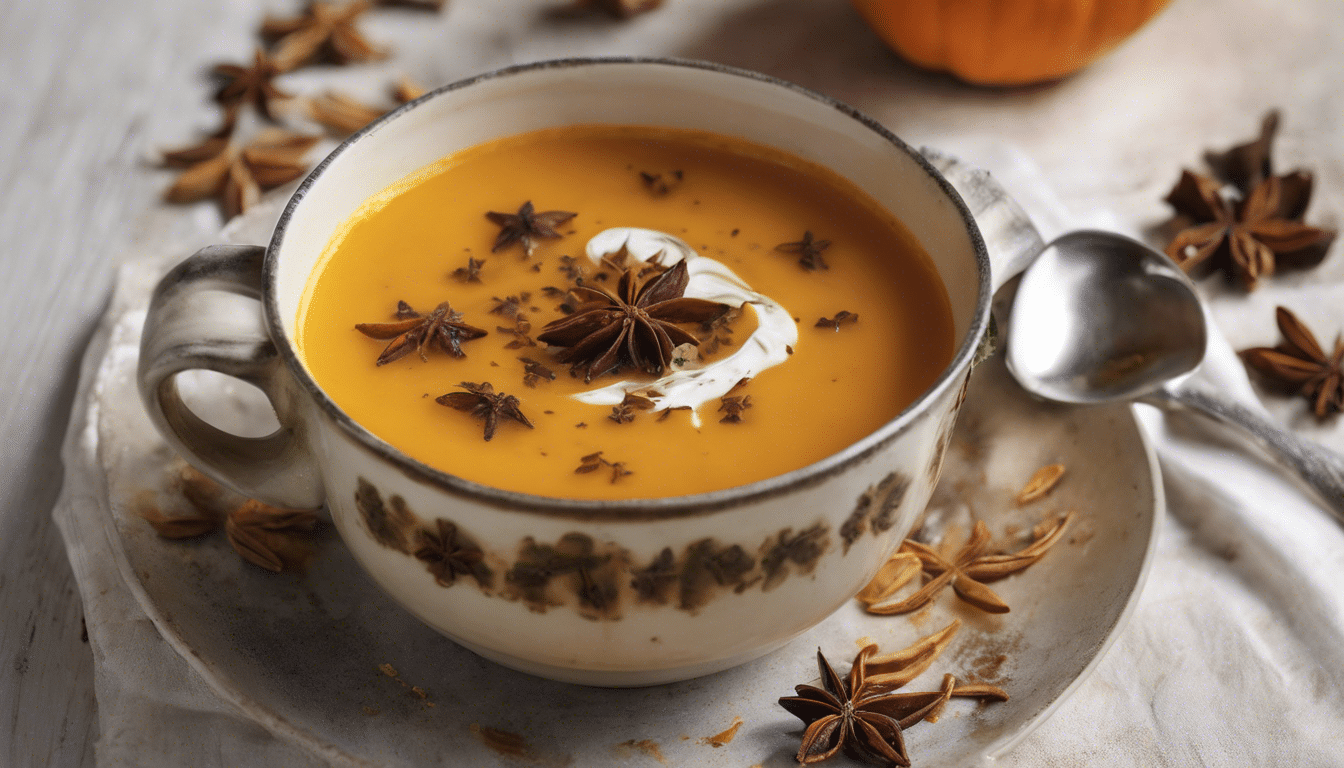 Pumpkin and Star Anise Soup