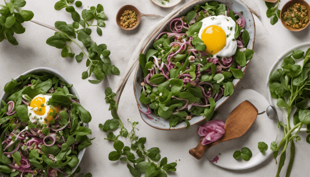 Purslane Salad with Yogurt