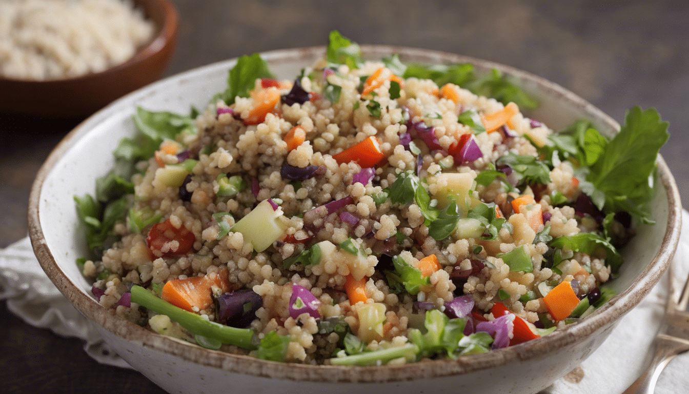 Quinoa Salad with Vegetables