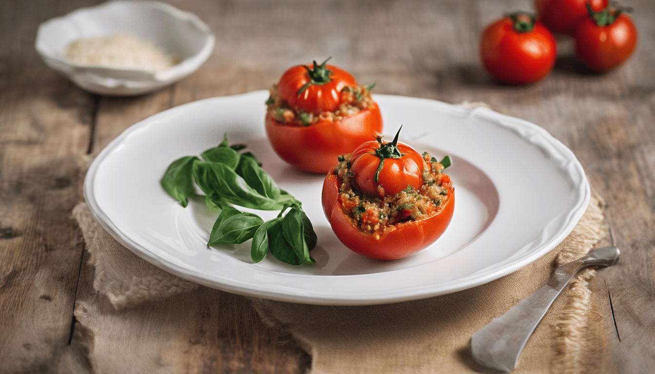 Quinoa Stuffed Tomatoes