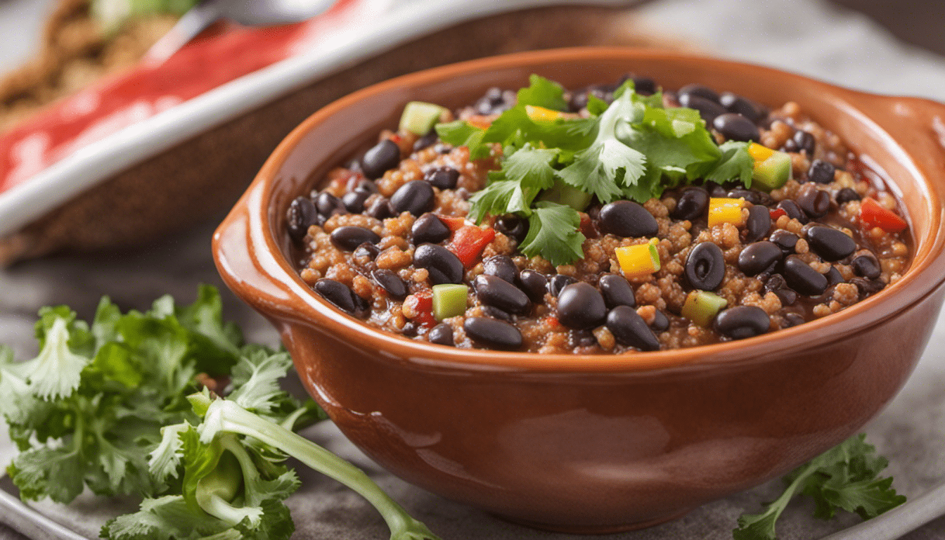 Quinoa and Black Bean Chili