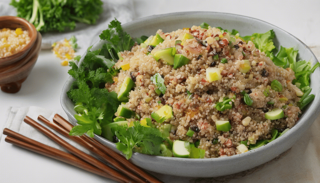 Quinoa and Hijiki Salad
