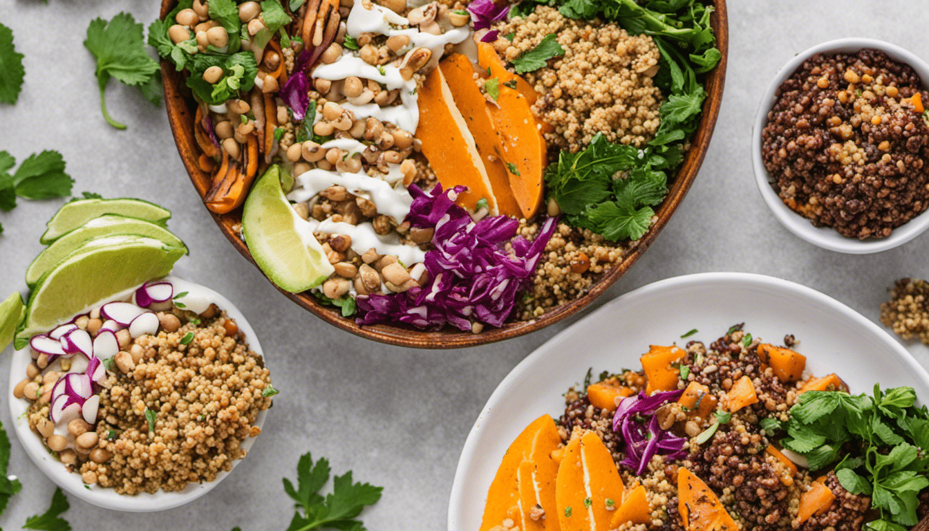 Quinoa and Sweet Potato Buddha Bowls