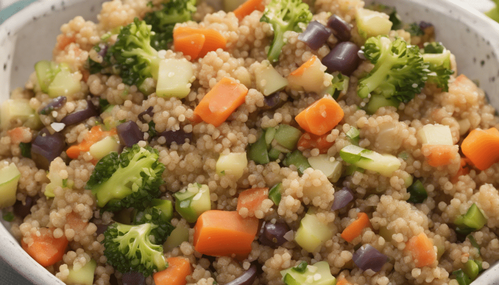 Quinoa and Vegetable Quibe