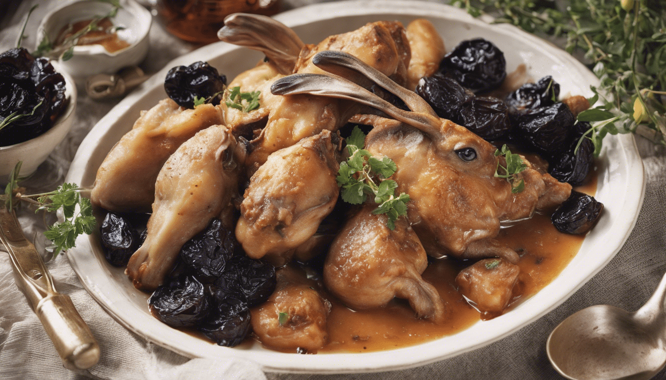 Rabbit with Prunes