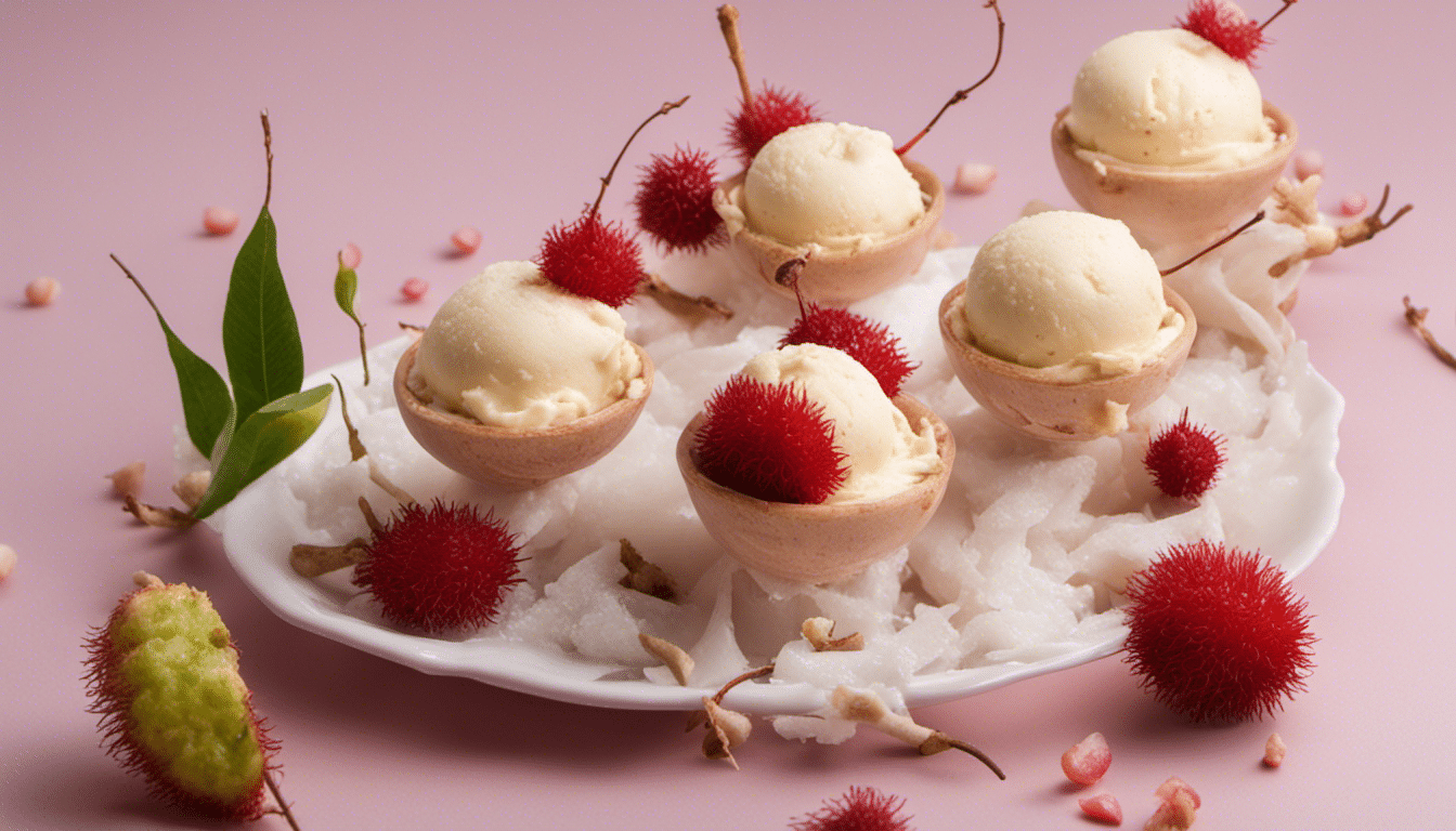 Rambutan Ice Cream - Your Gourmet Guru