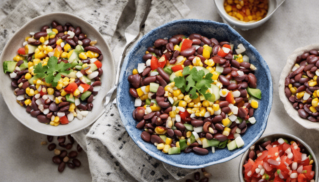 Red Bean and Corn Salad