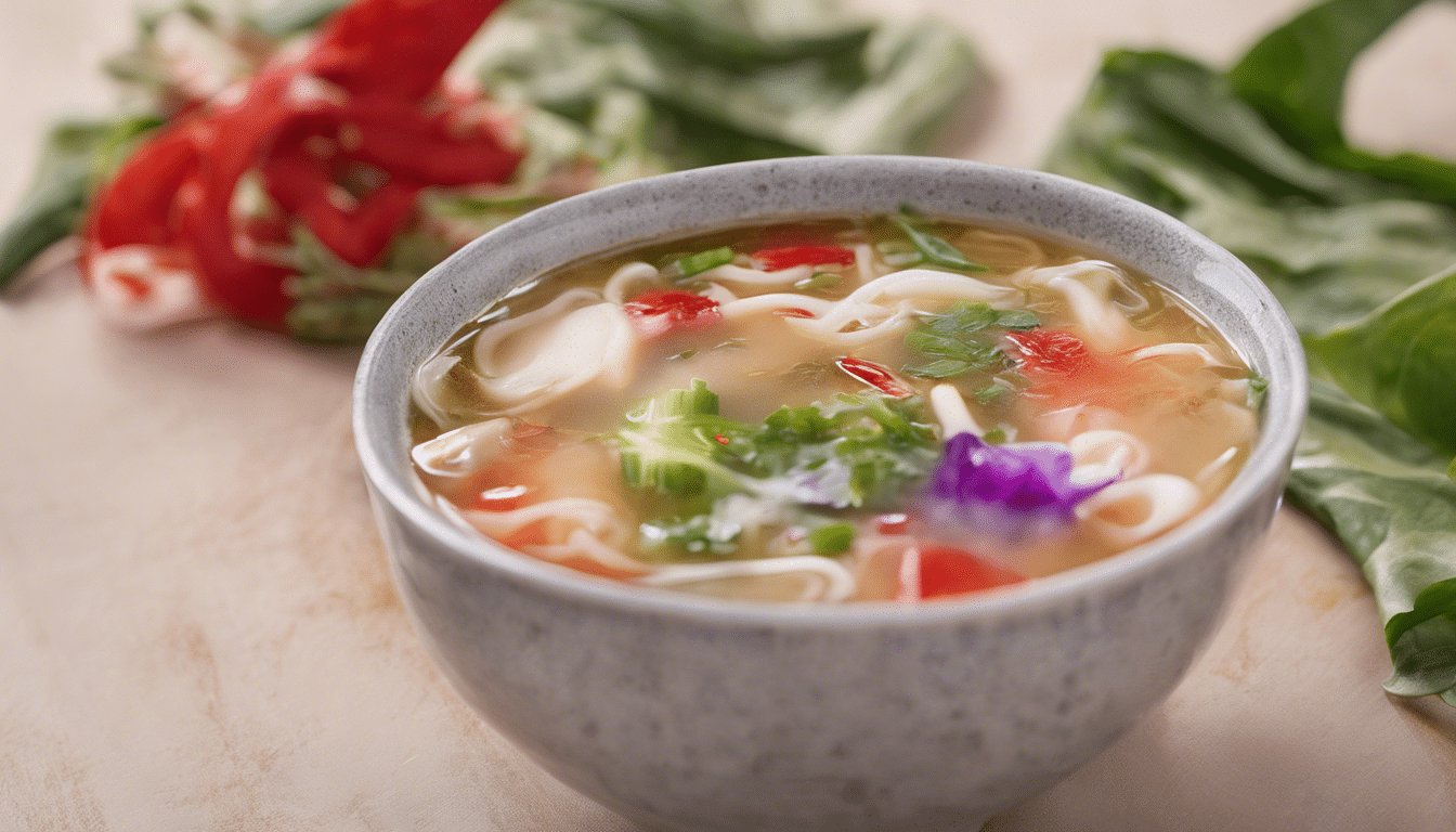 Red Fire Morning Glory Sour Soup