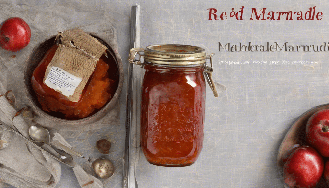 Red Medlar Marmalade