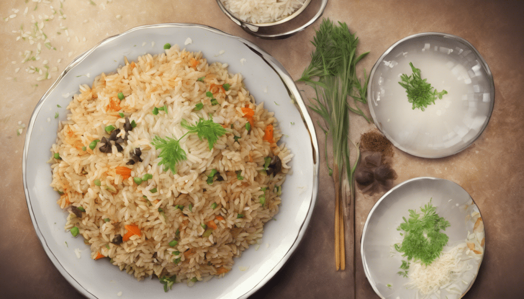 Rice Pilaf with Jimbu