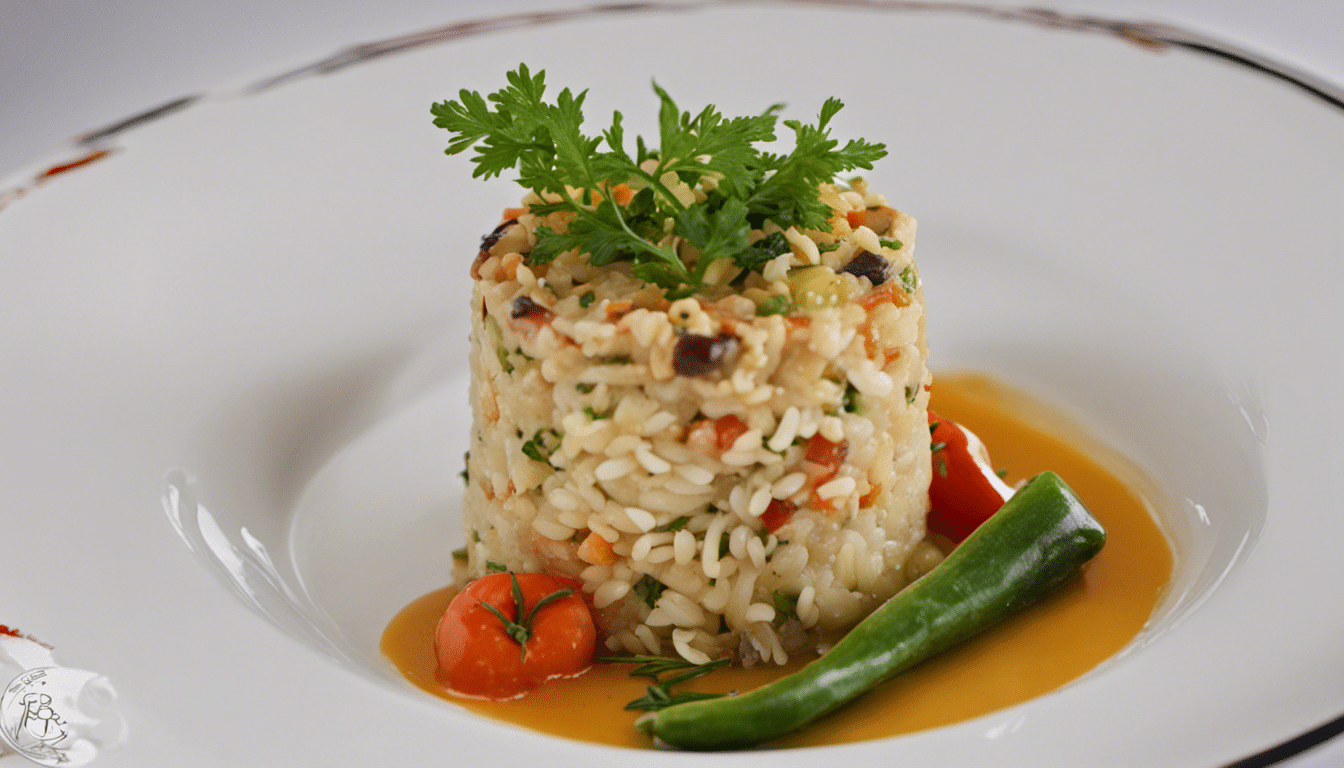 Rice Timbale with Vegetables