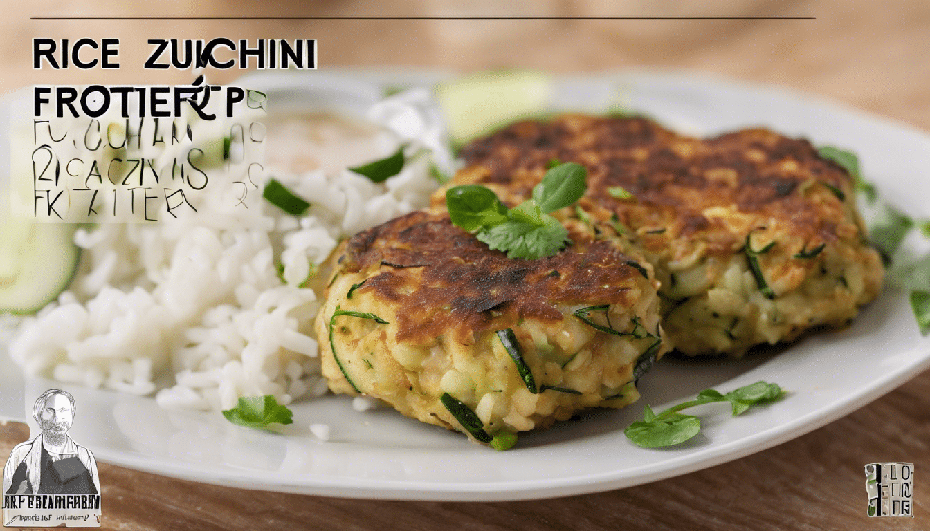 Rice and Zucchini Fritters