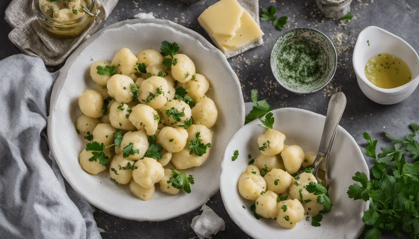 Ricotta Gnocchi with Chervil Butter