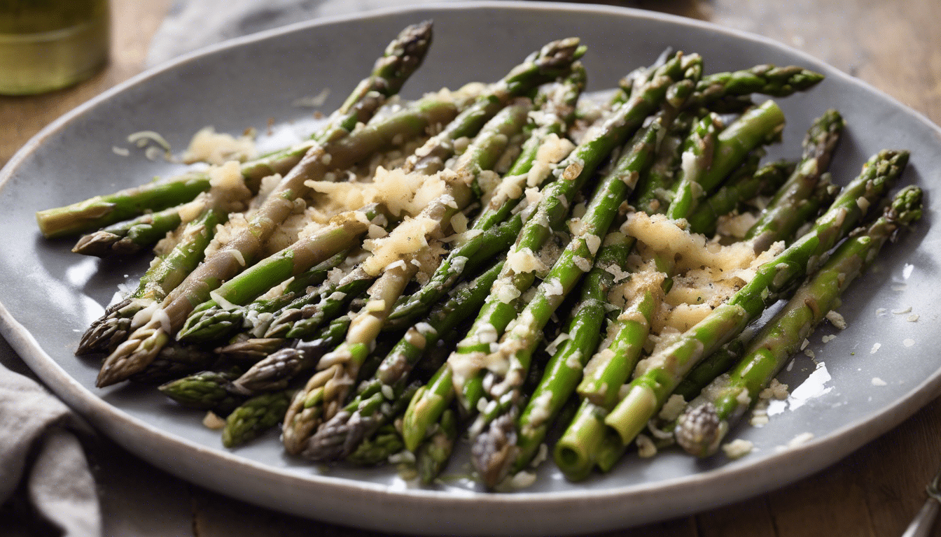 Roasted Asparagus Beans with Parmesan image