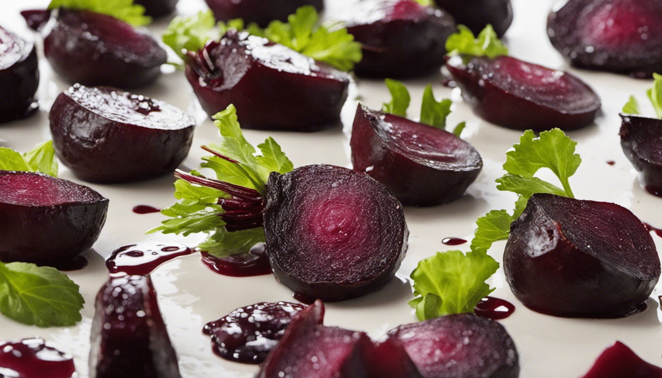 Roasted Beets with Balsamic Glaze