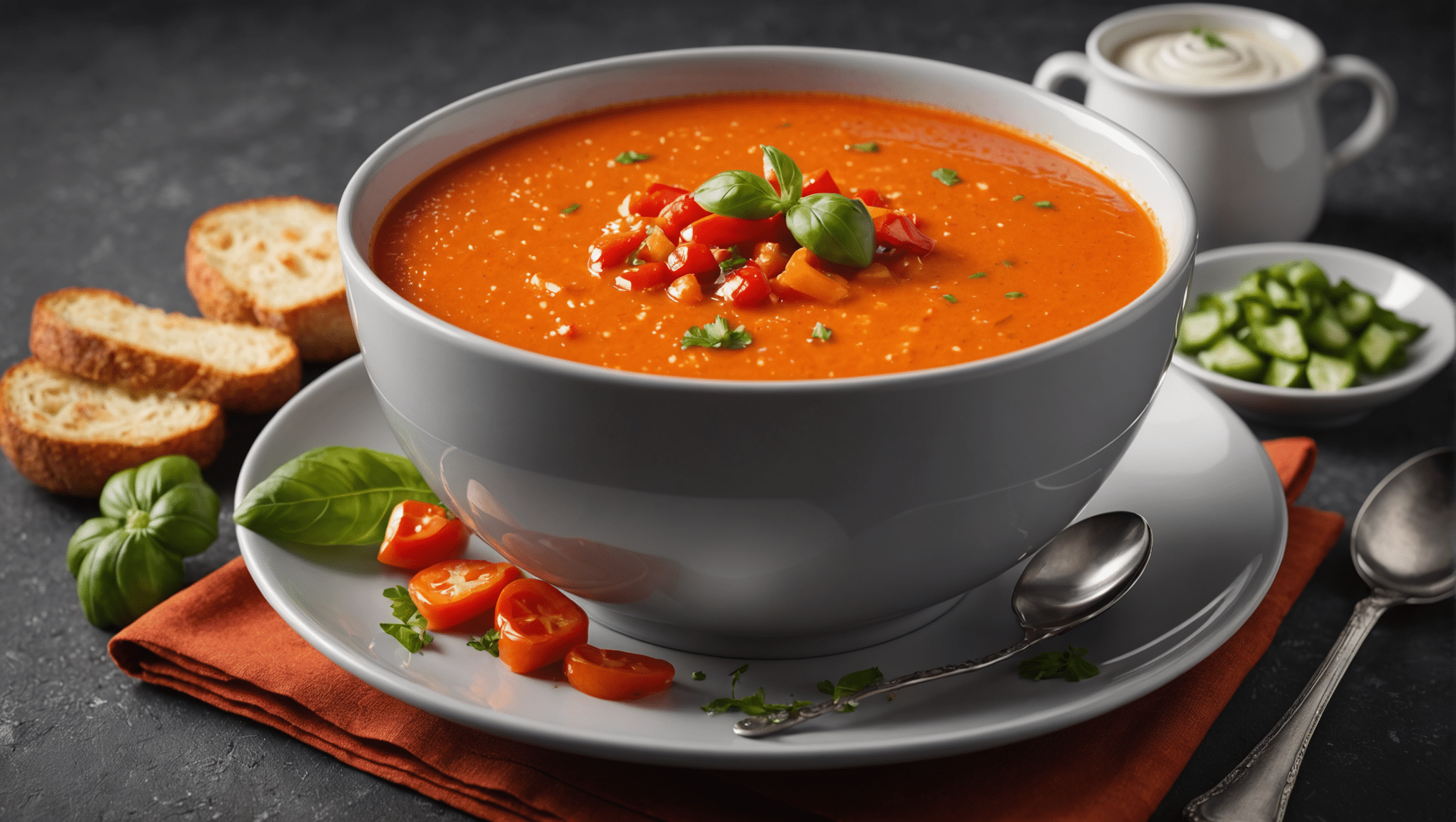 Roasted Bell Pepper Soup