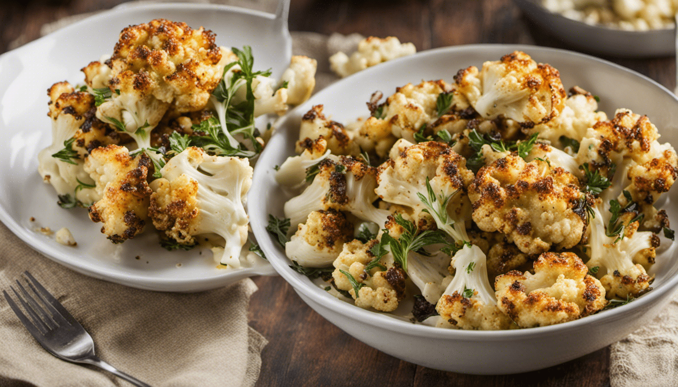 picture of roasted cauliflower