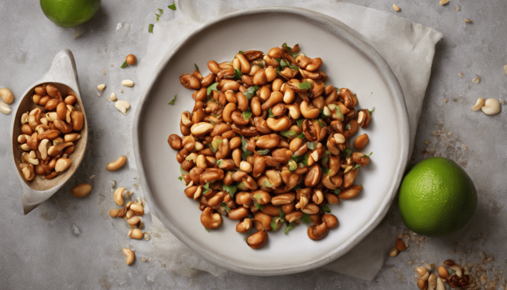 Roasted Cayenne and Lime Peanuts