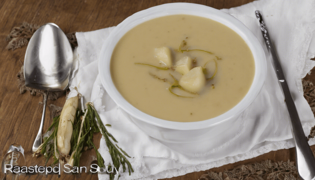 Roasted Pear and Parsnip Soup