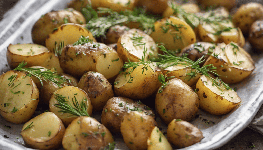Roasted Potatoes with Dill Seed