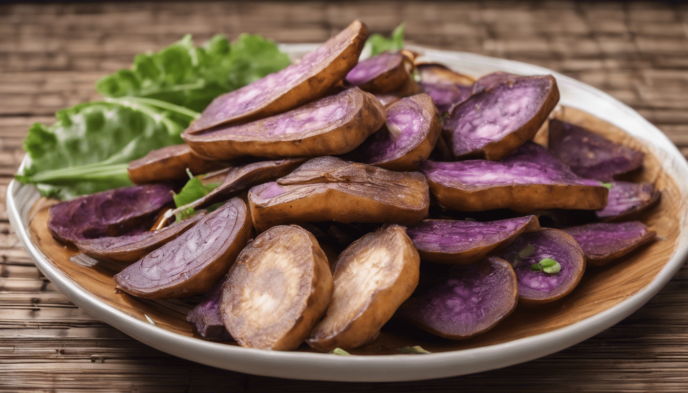 Roasted Taro Root