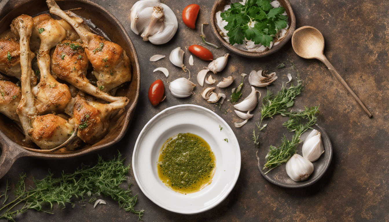 Roasted Tarwi with Garlic and Herbs