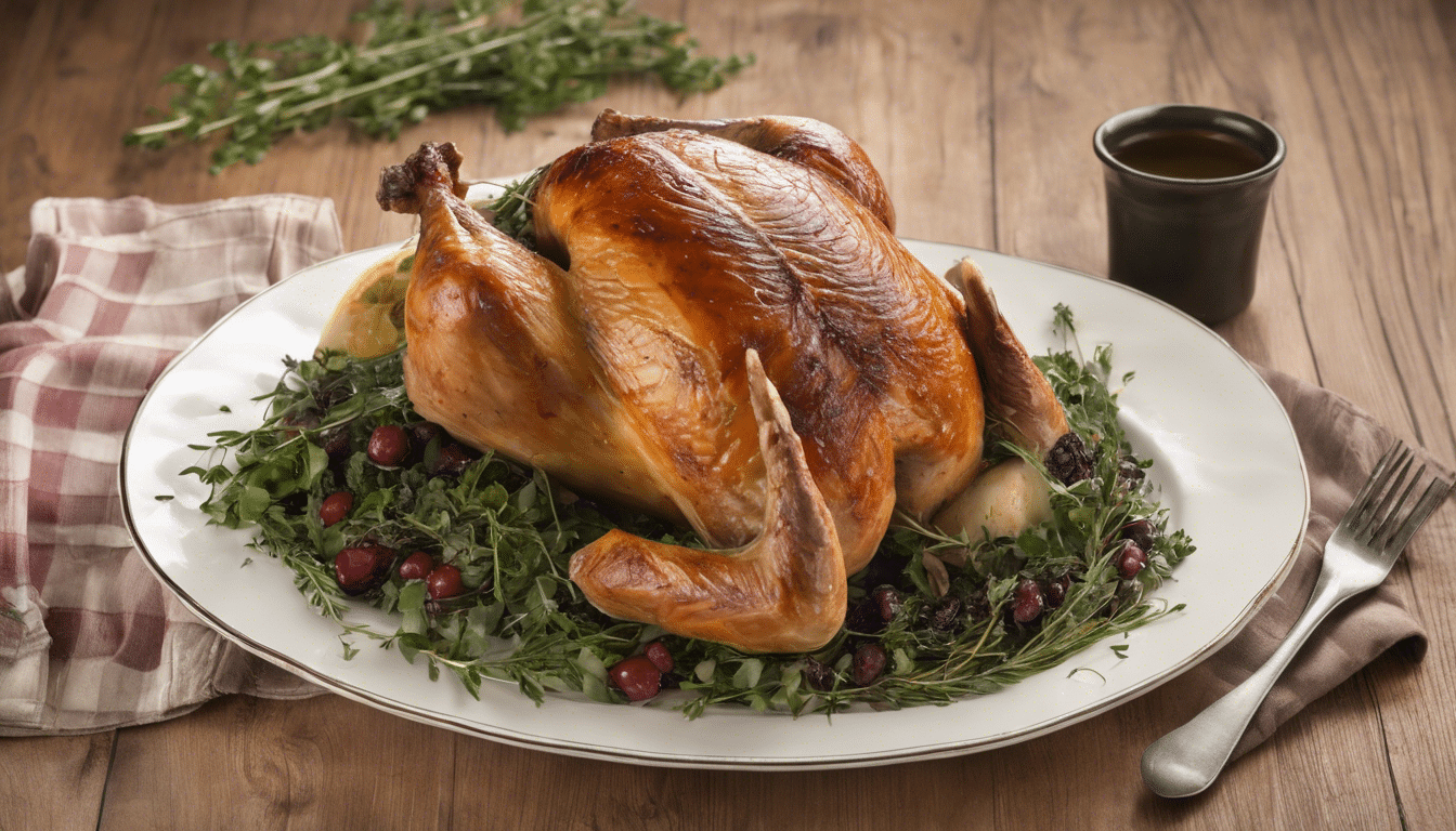 Roasted Turkey with Spikenard and Thyme