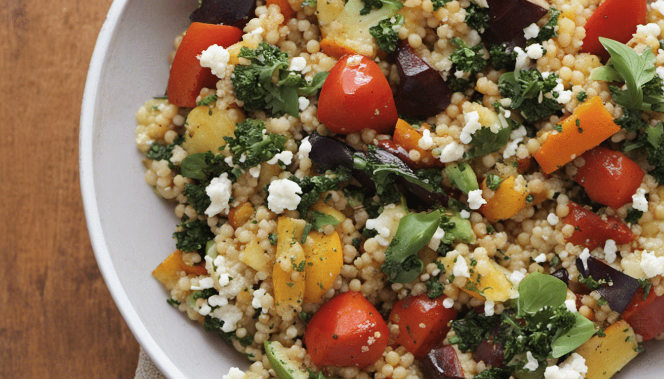 Roasted Vegetable and Couscous Salad