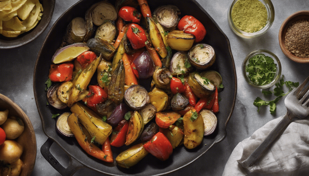Roasted Vegetables with Mexican Oregano