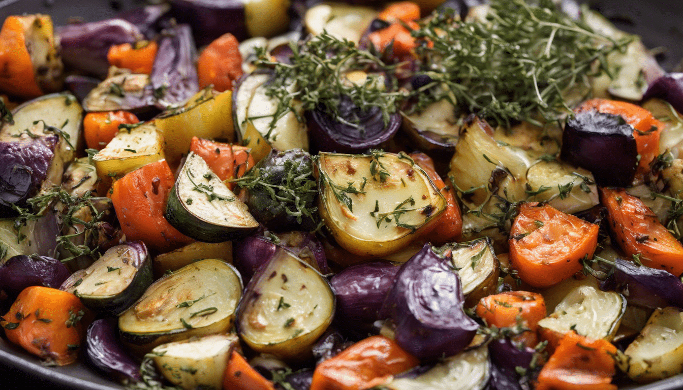 Roasted Vegetables with Pennyroyal Seasoning Recipe