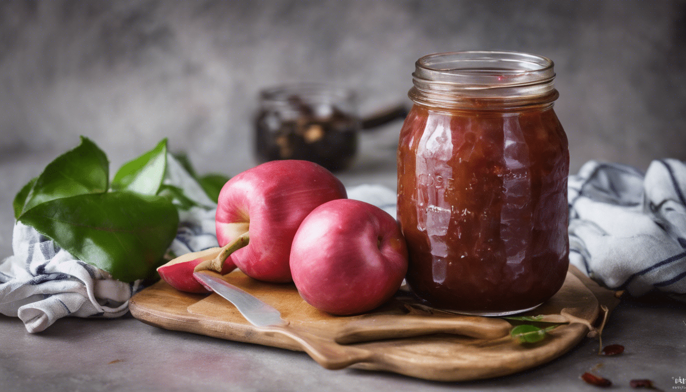 Rose Apple Chutney