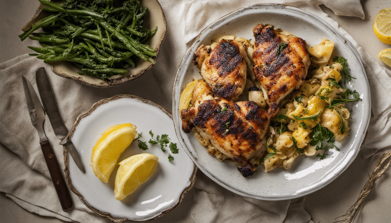 Rue and Lemon Grilled Chicken