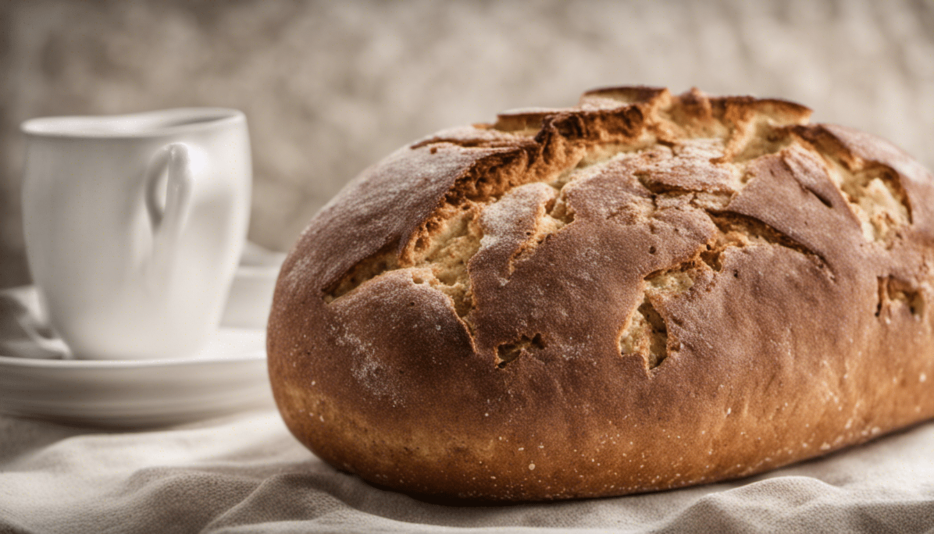 A picture of freshly baked Ruisleipä bread