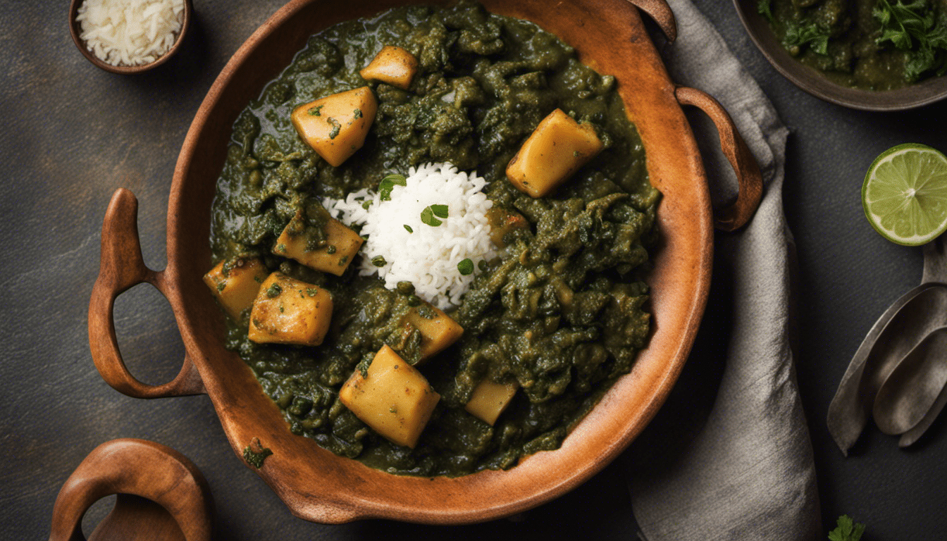 Saag Aloo image