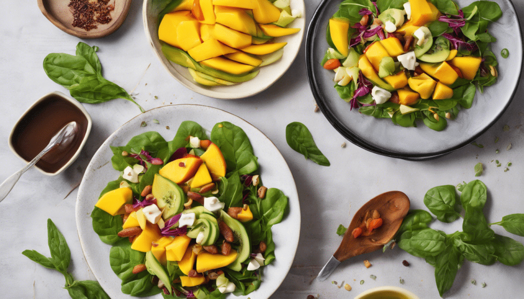 Salak and Mango Summer Salad