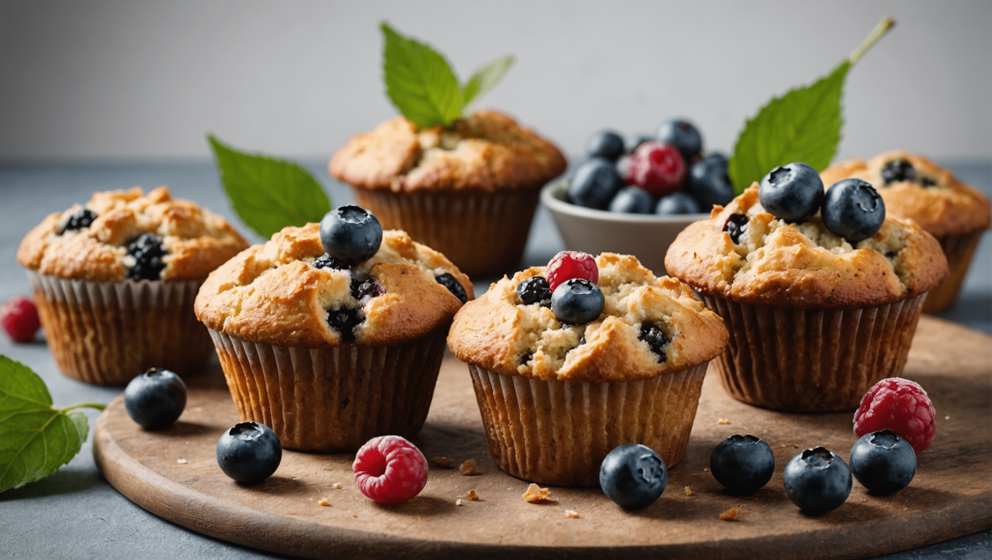 Salal Berry Muffins