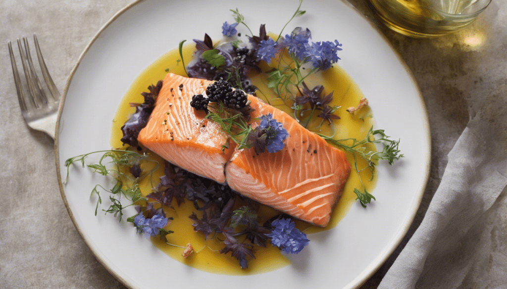 Salmon Colored with Alkanet Root Recipe