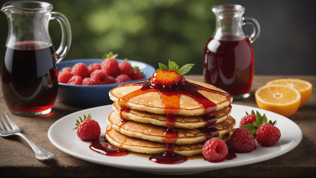Salmonberry Pancake Syrup