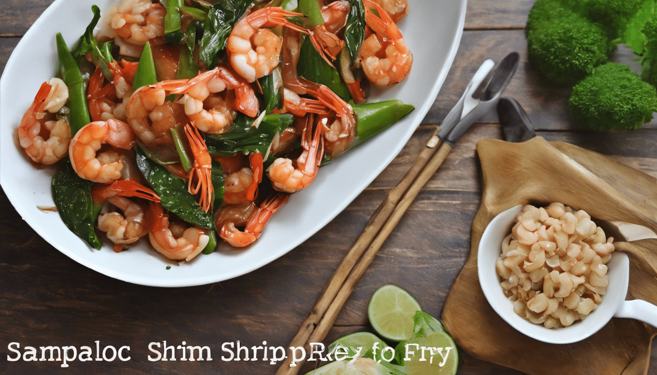 Sampaloc Shrimp Stir Fry