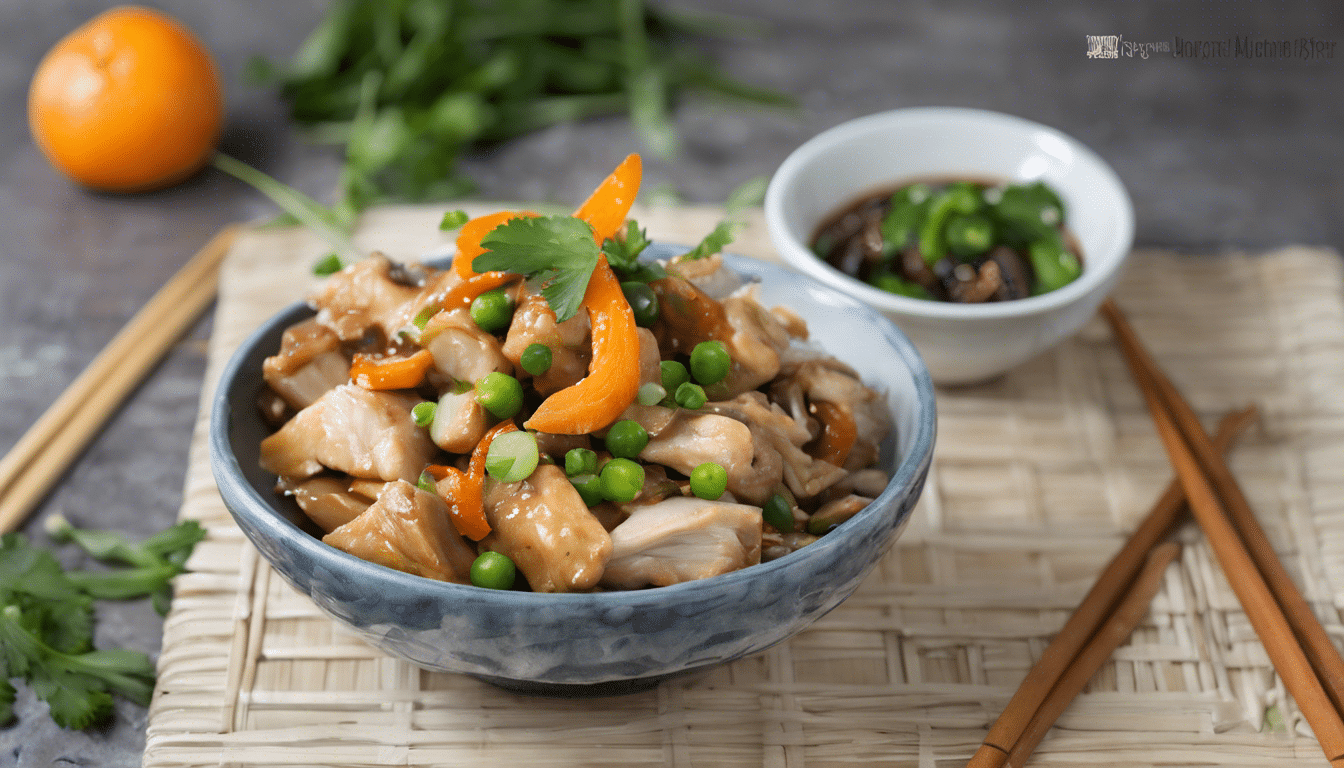 Satsuma and Ginger Chicken Stir Fry