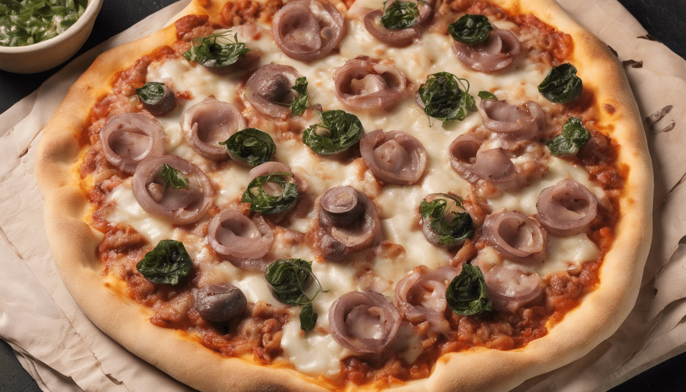 Sausage and Tropea Onion Pizza