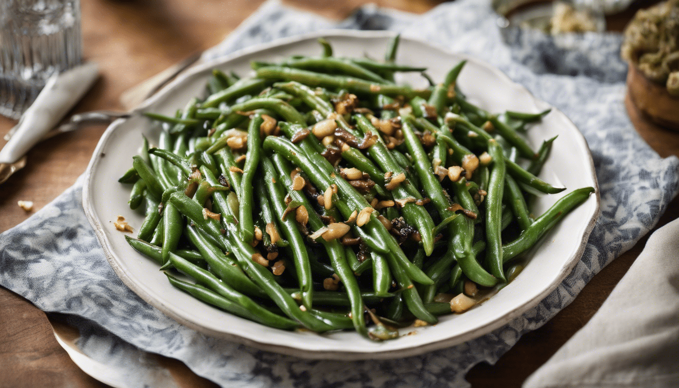 Sautéed Green Beans with Garlic