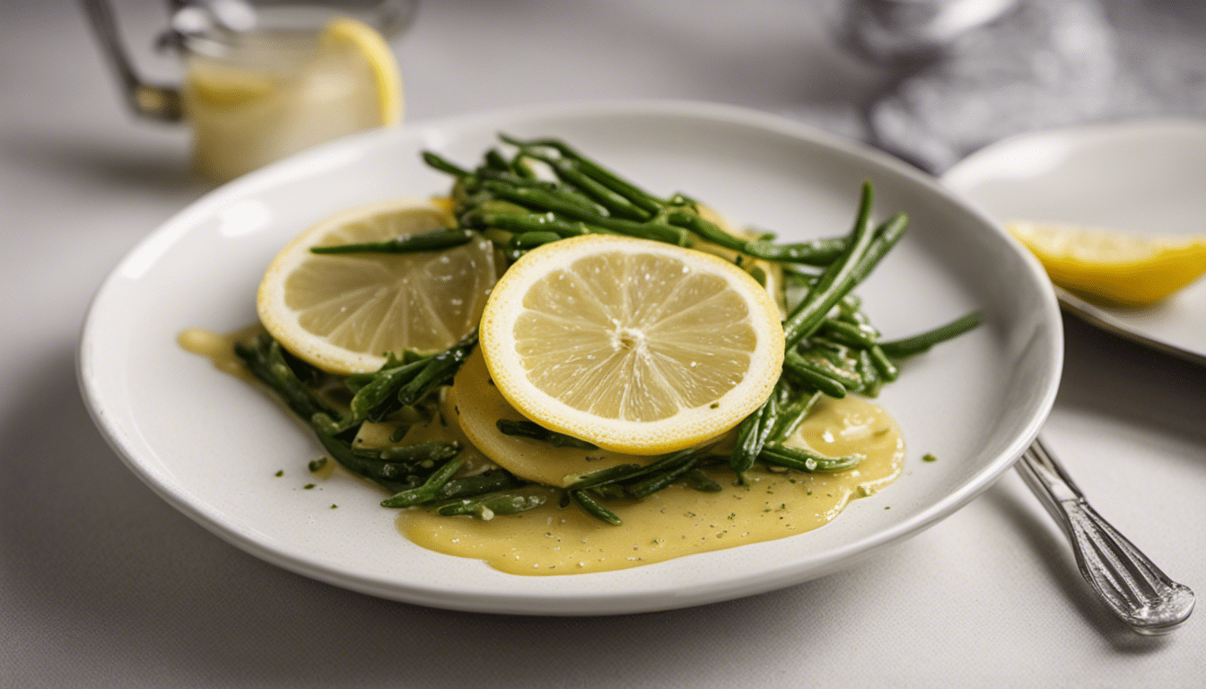 Sauteed Sculpit with Lemon and Garlic