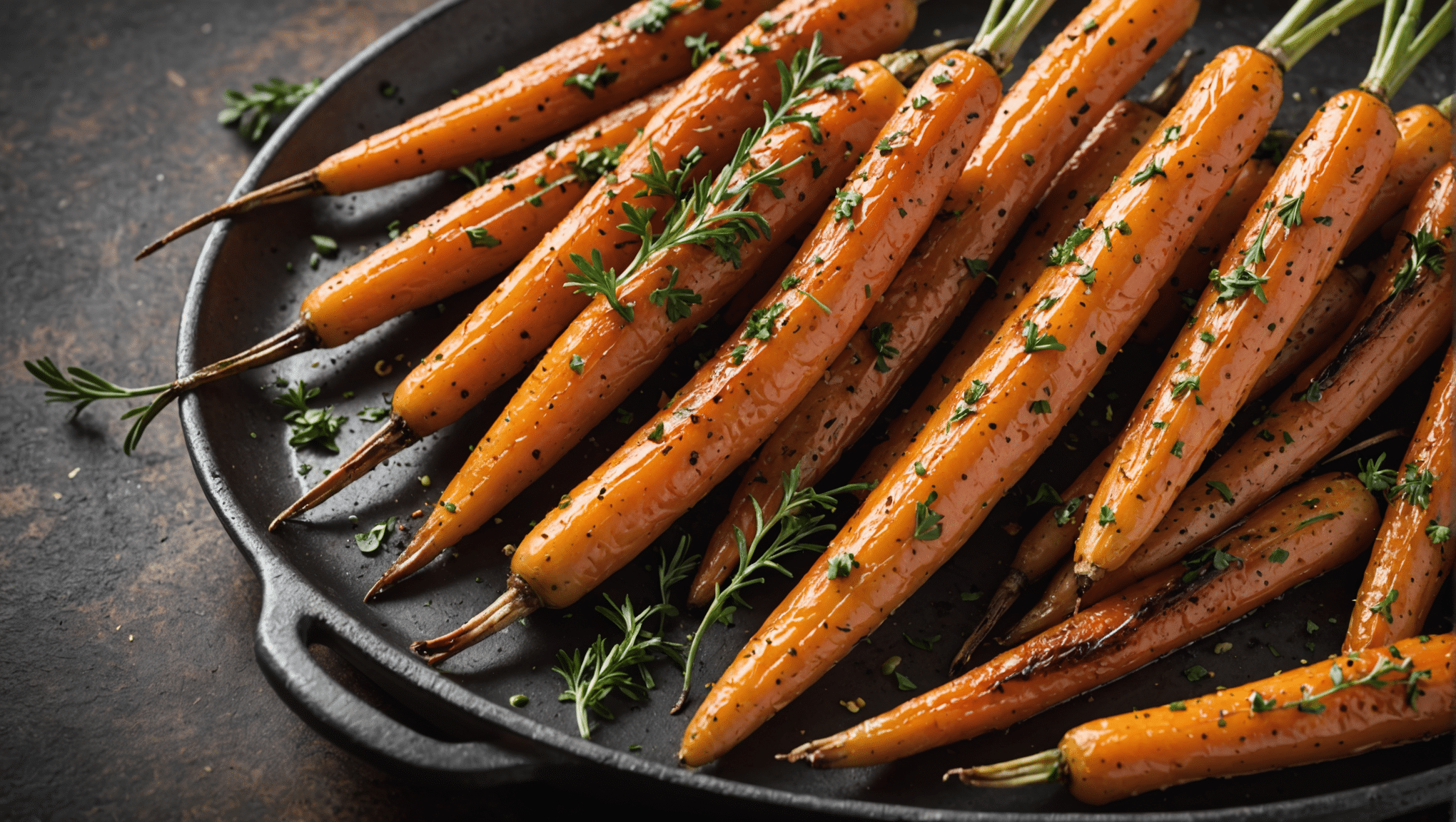 Savory Herb Roasted Carrots